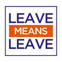 Leave Means Leave logo